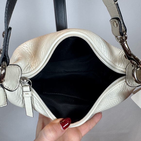 Coach White Pebbled Leather Baguette Bag – NWT flaws - Picture 14 of 16